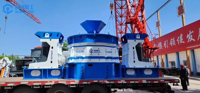 Talus Sand Maker from Henan Talus Equipment sent to customer site in Yunnan