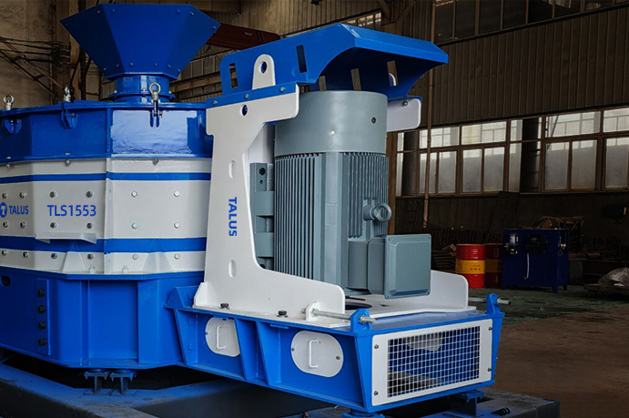 Which sensors can be used to monitor the operation status and working environment of the new sand maker?